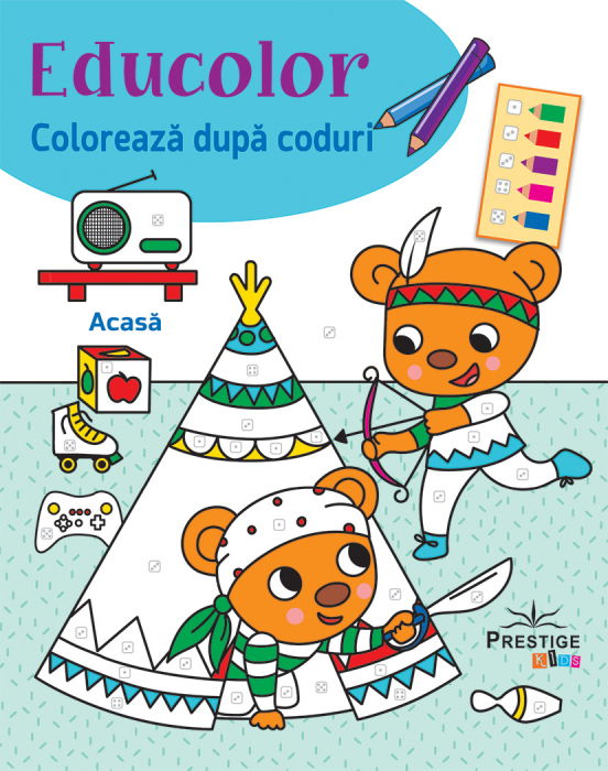 Pachet Coloreaza dupa coduri - 4 CARTI [3]