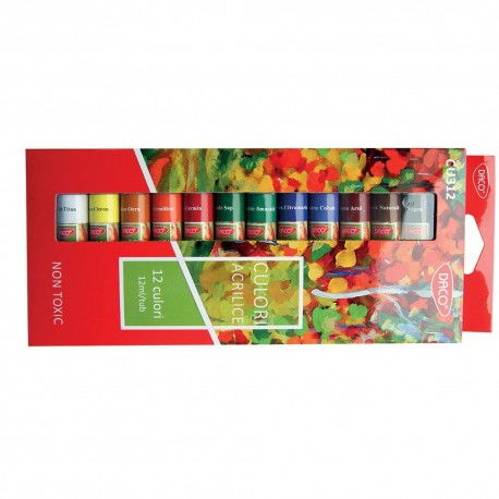 Culori Acril 12 Culori [1]