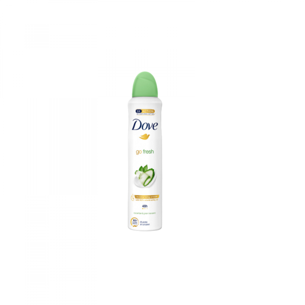 Deodorant spray Dove Go Fresh Cucumber & Green Tea, 250 ml [1]