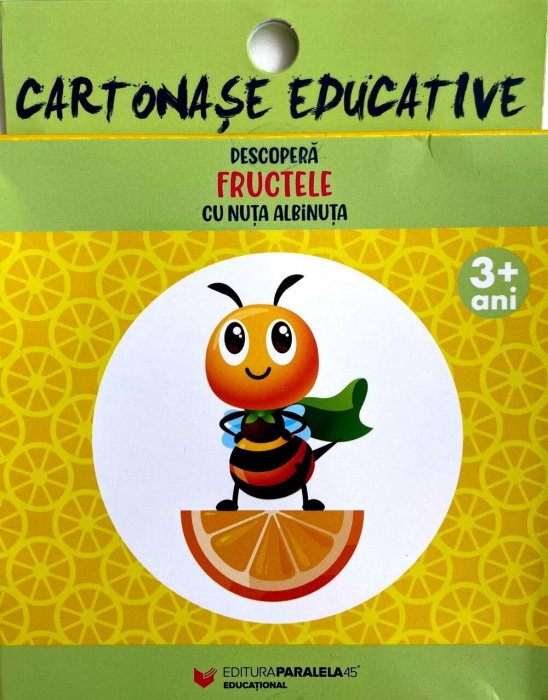 Descopera fructele cu Nuta Albinuta. Cartonase educative [1]