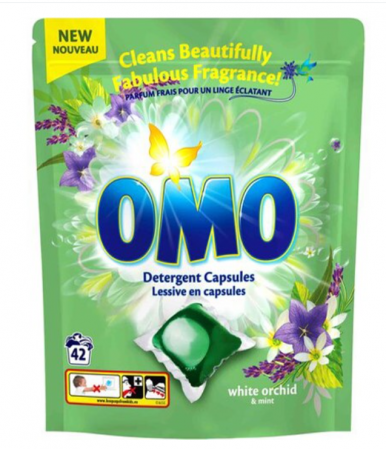 Detergent capsule Omo Orhidee Menta, 42 capsule [1]