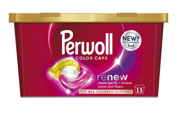 Detergent de rufe capsule Perwoll Renew Color, 13 spalari [1]