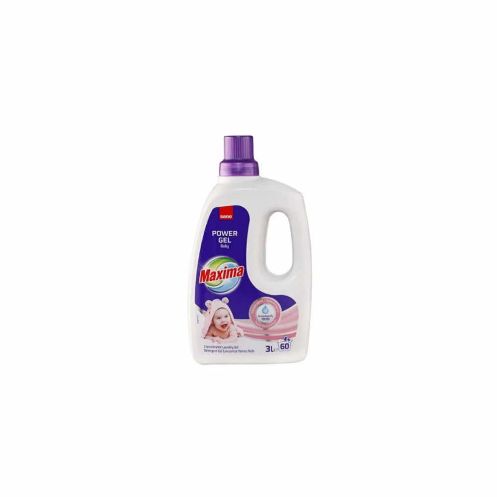 Detergent de rufe Sano Maxima Power Gel Baby (30sp) 3L [1]