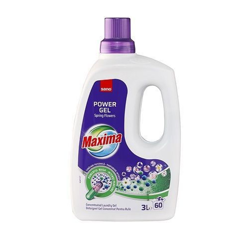 Detergent de rufe Sano Maxima Power Gel Spring Flowers 3L [1]