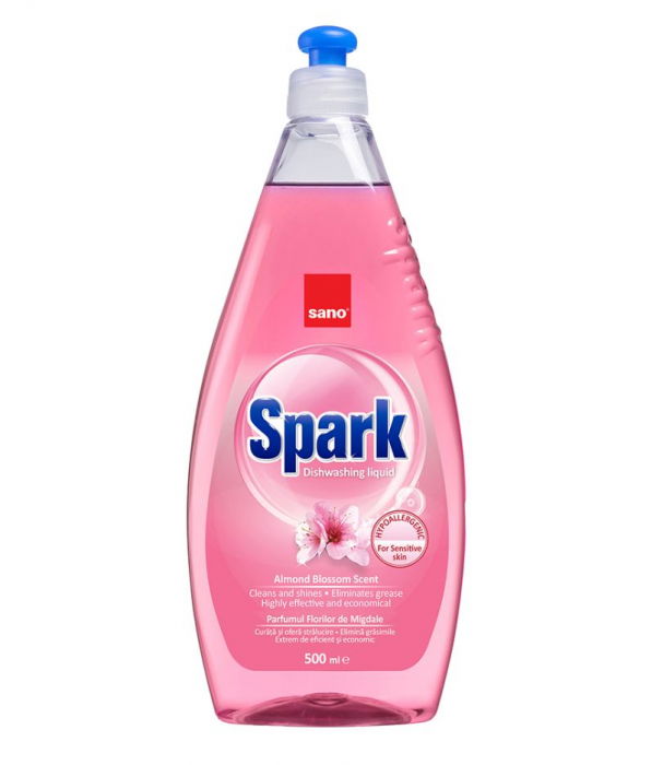 Detergent de vase Sano Spark Migdale 500 ml [1]