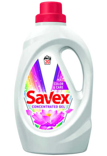 Detergent Lichid Color & Care, 20 Spalari,1.1 L Savex [1]