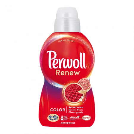 Detergent lichid pentru rufe Perwoll Renew Color, 18 spalari, 990 ml [1]