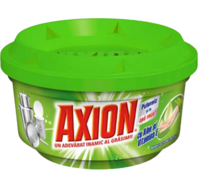 Detergent pasta pentru vase, 225g, Aloe & Vitamina E  - Axion [1]