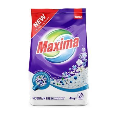 Detergent pudra Sano Maxima Mountain Fresh (40sp) 4kg [1]
