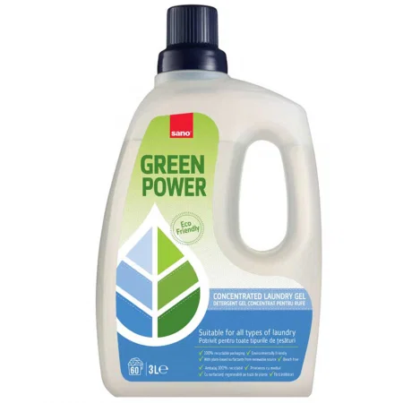 Detergent rufe SANO Green Power Gel, 3 L - sano [1]