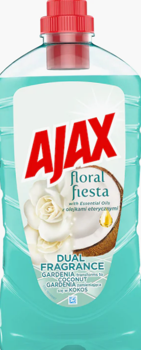 Detergent universal multisuprafete Ajax Floral Fiesta Dual Fragrance, Gardenia & Cocos, 1L [1]