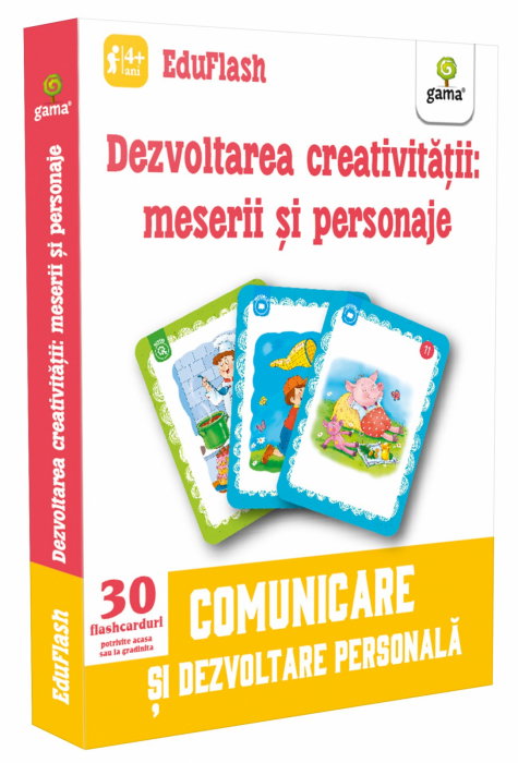 Dezvoltarea creativitatii. Meserii si personaje. 4 ANI + [1]
