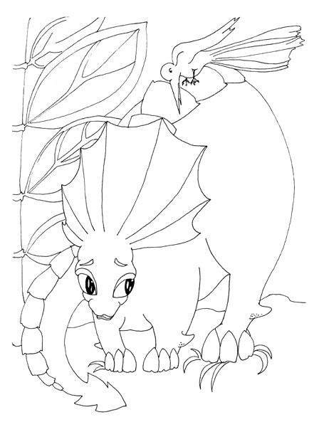 Dinozauri jucausi - carte de colorat [2]