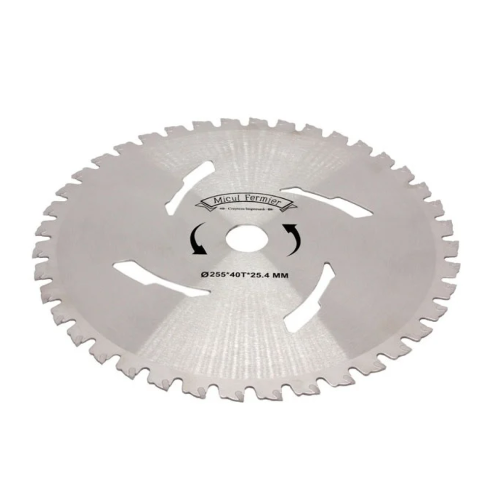 Disc taiere arbusti cu VIDIA Ø255 40T 25,4mm [1]