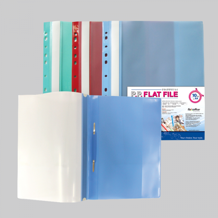 Dosar plastic multiperforatii 10 buc/set FO-PPFFA4 [1]