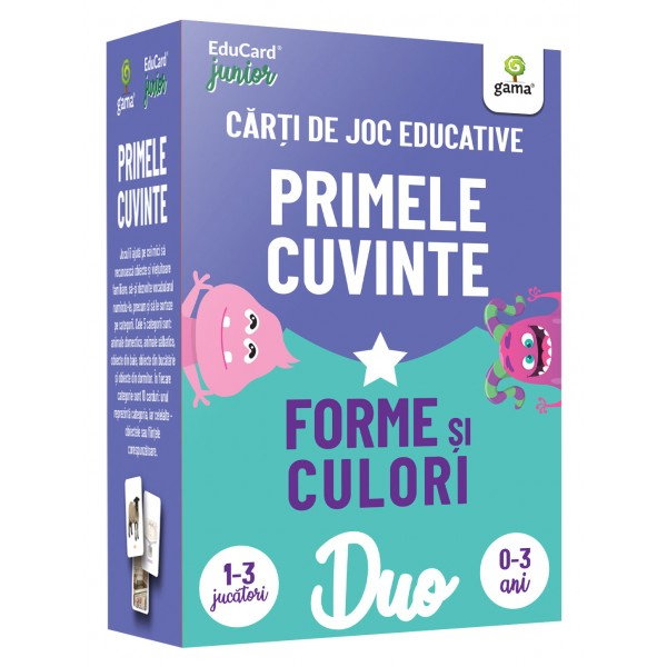 DuoCard - Primele cuvinte • Forme si culori [1]
