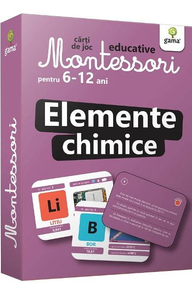 Elemente chimice. Carti de joc Montessori [1]
