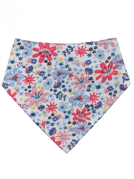 Esarfa bebelusi din bumbac organic, cu model camp de flori - People Wear Organic [1]