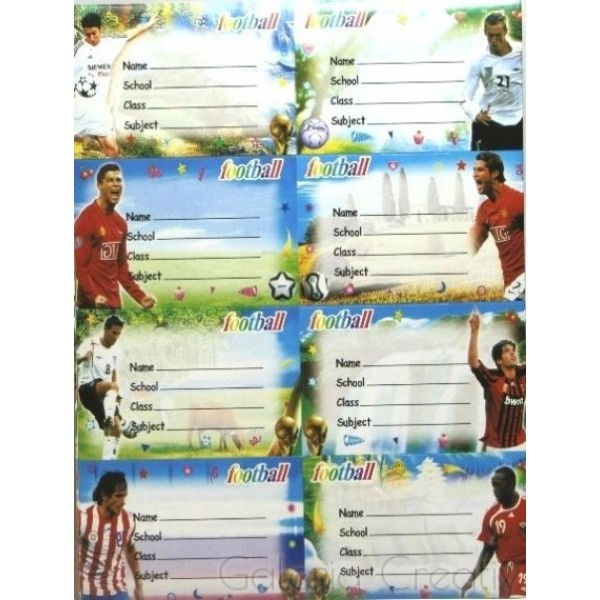 Etichete Scolare Pisica 8/coala, 10 Coli E171 [1]