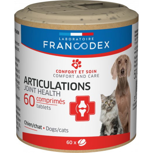 FRANCODEX ARTICULATII PT. CAINI SI PISICI, 60 TABLETE [1]