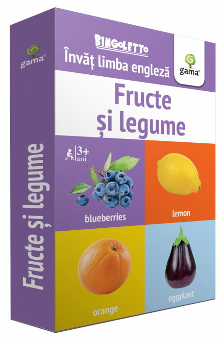Fructe si legume. Invatam limba englez. Colectia Bingoletto [1]