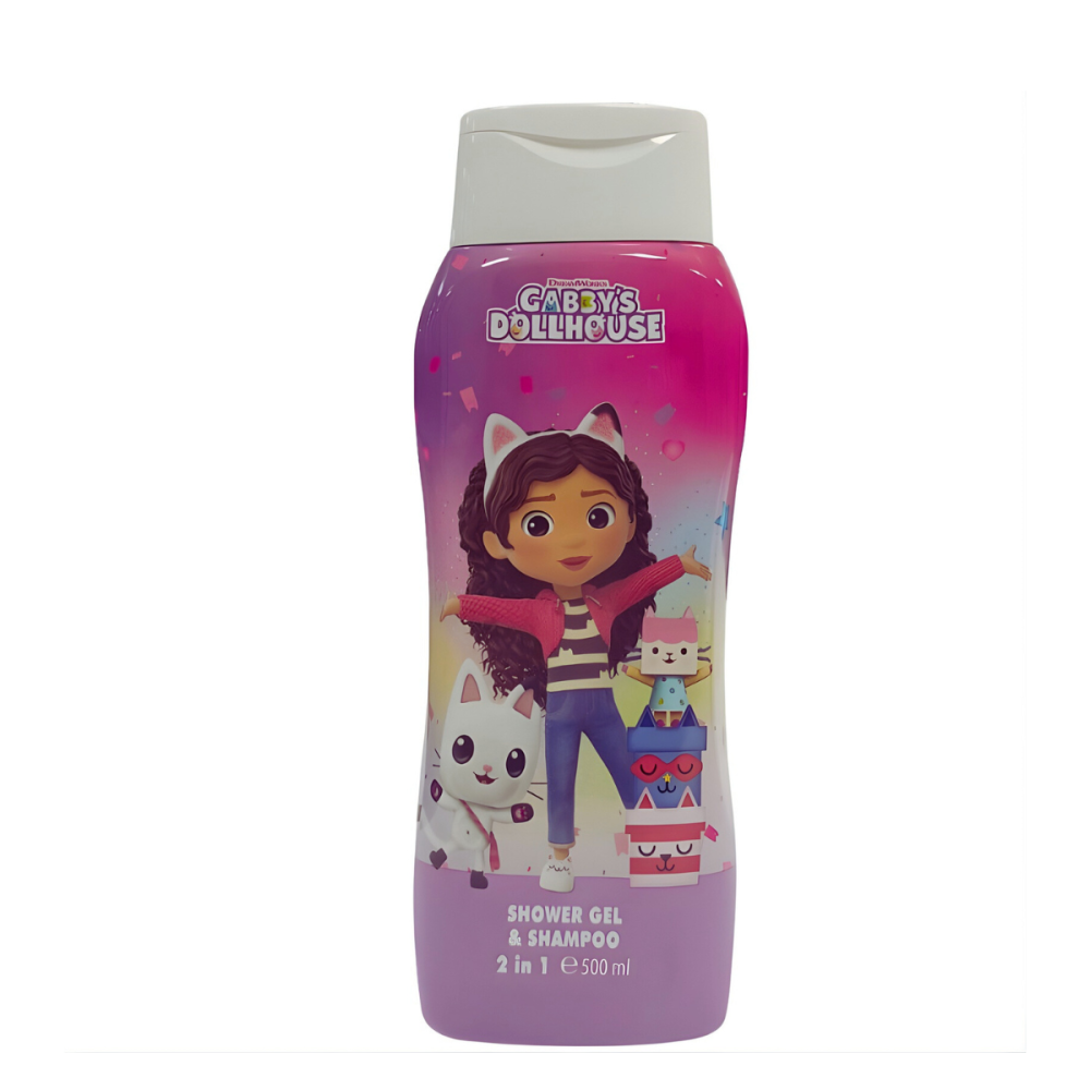 Gel de dus si sampon 2in1 Gabby's Dollhouse pentru copii, 750 ml [1]