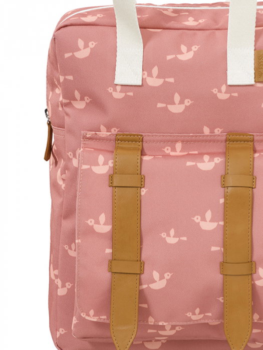 Ghiozdan sustenabil L, model Birds - Fresk [4]