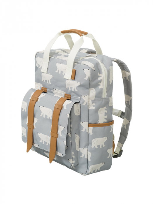 Ghiozdan sustenabil L, model Birds - Fresk [2]