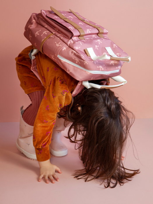 Ghiozdanel sustenabil S, model Birds - Fresk [1]