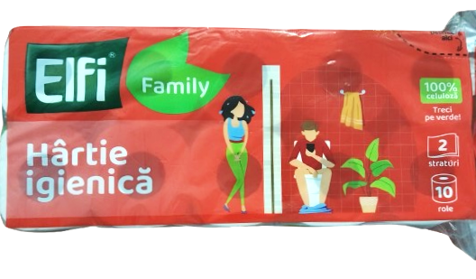 Hartie igienica parfumata, Elfi, 10 role/bax [1]