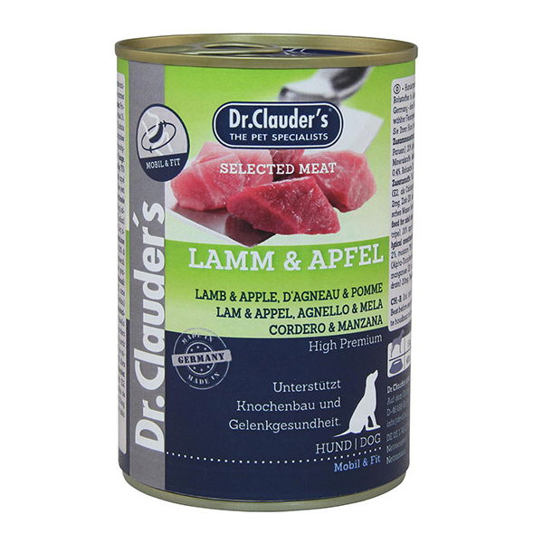 HRANA UMEDA DR. CLAUDER'S DOG SELECTED MEAT MIEL & MAR, 400 GR [1]