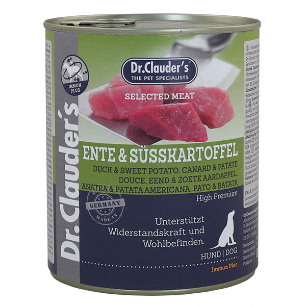HRANA UMEDA DR. CLAUDER'S DOG SELECTED MEAT RATA, 400 GR [1]