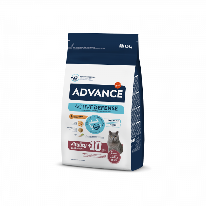 HRANA USCATA ADVANCE CAT STERILIZED +10 ANI, 1.5 KG [1]