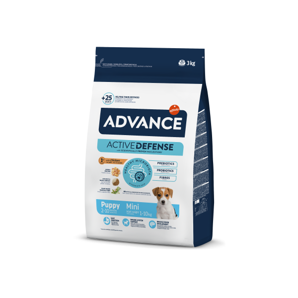 HRANA USCATA ADVANCE DOG MINI PUPPY PROTECT, 3 KG [1]
