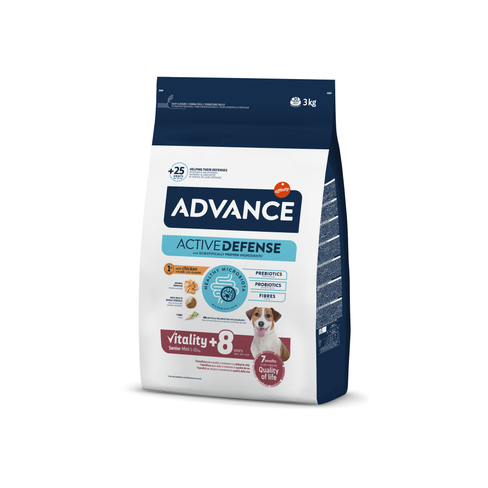 HRANA USCATA ADVANCE DOG MINI SENIOR VITALITY, 3 KG [1]