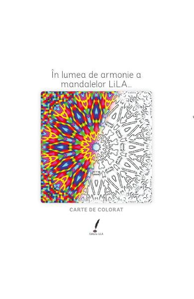 In lumea de armonie a mandalelor Lila... - Carte de colorat [1]