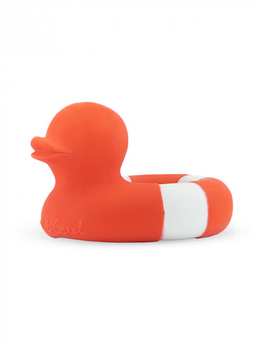 Flo, ratusca salvatoare, rosie, jucarie pentru baie si dentitie [1]