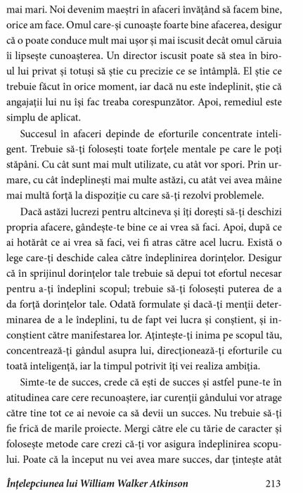 Intelepciunea lui William Walker Atkinson [9]