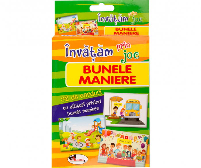 Invatam prin joc. Bunele maniere. Carti de joc educative [1]