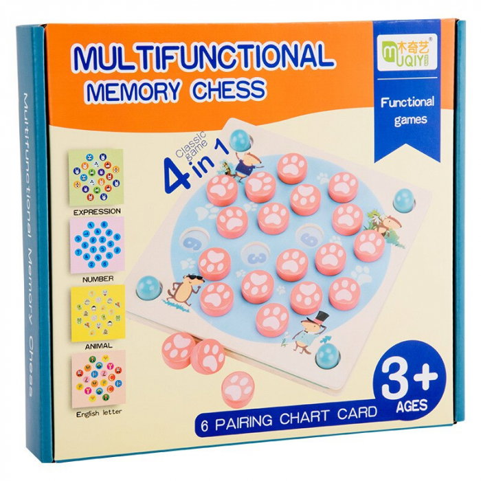 Joc memorie 4 in 1 Multifunctional Memory Chess [1]