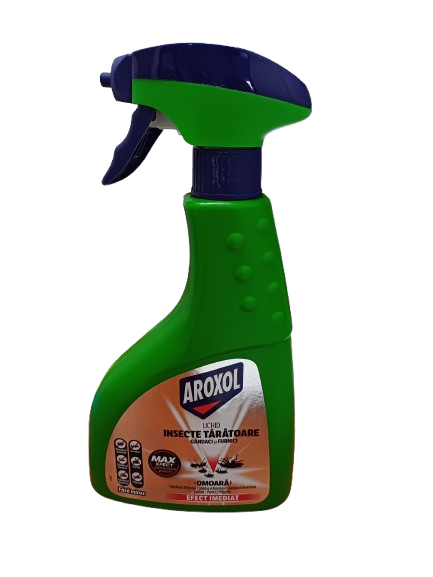 Lichid Aroxol impotriva insectelor taratoare, gandaci si furnici, 400 ml [1]