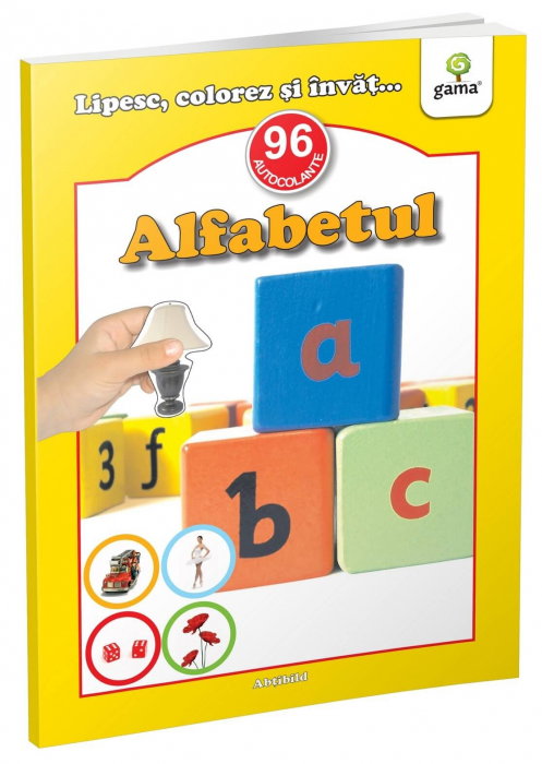 Lipesc, colorez si invat... Alfabetul [1]