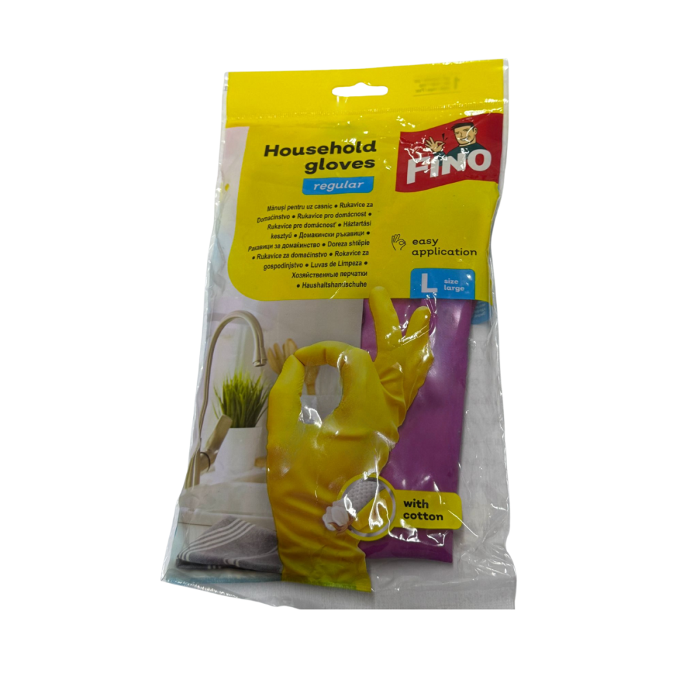 Manusi Fino, Rezistente, Latex Natural, marimea L [1]