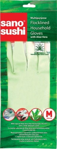 Manusi menaj din cauciuc cu aloe vera Sano Sushi [1]