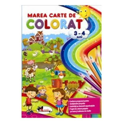 Marea Carte de Colorat. 3-4 ani [1]