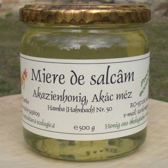 Miere de salcam ecologica 500g [1]