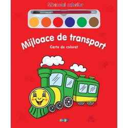 Mijloace de transport. Carte de colorat [1]