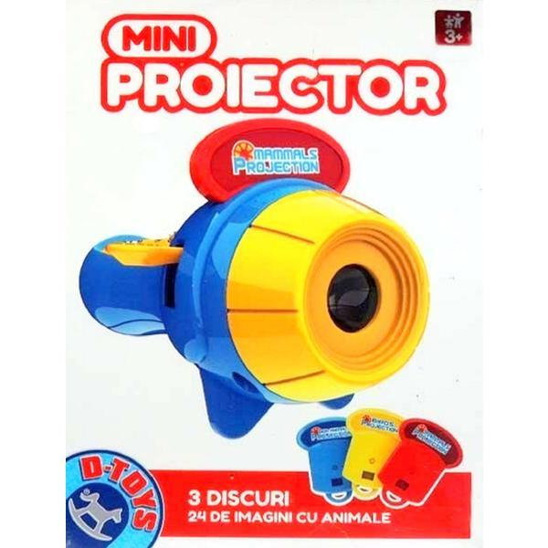 Mini Proiector. 3 Discuri. 24 Imagini cu animale. [1]