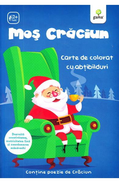 Mos Craciun. Carte de colorat cu abtibilduri [1]