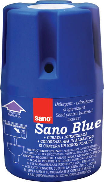 Odorizant wc bazin Sano Blue 150g [1]